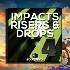 Soundbox Impacts Risers and Drops 4 WAV