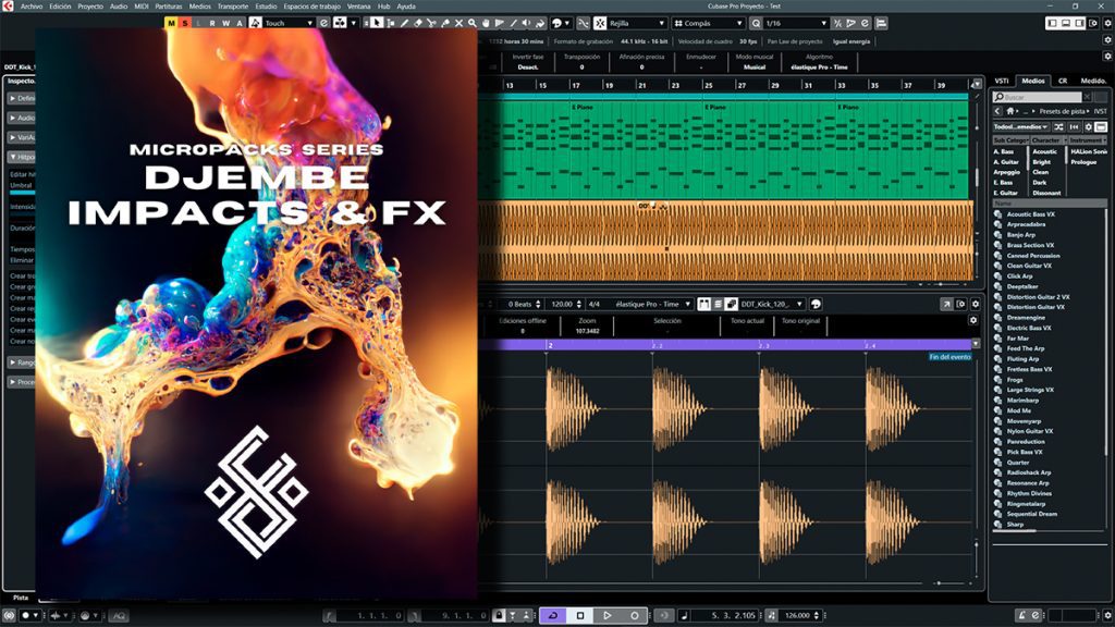 Fractal Impacts Djembe WAV SOLOSAMPLES