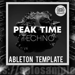 Audioreakt Peak Time Techno Ableton